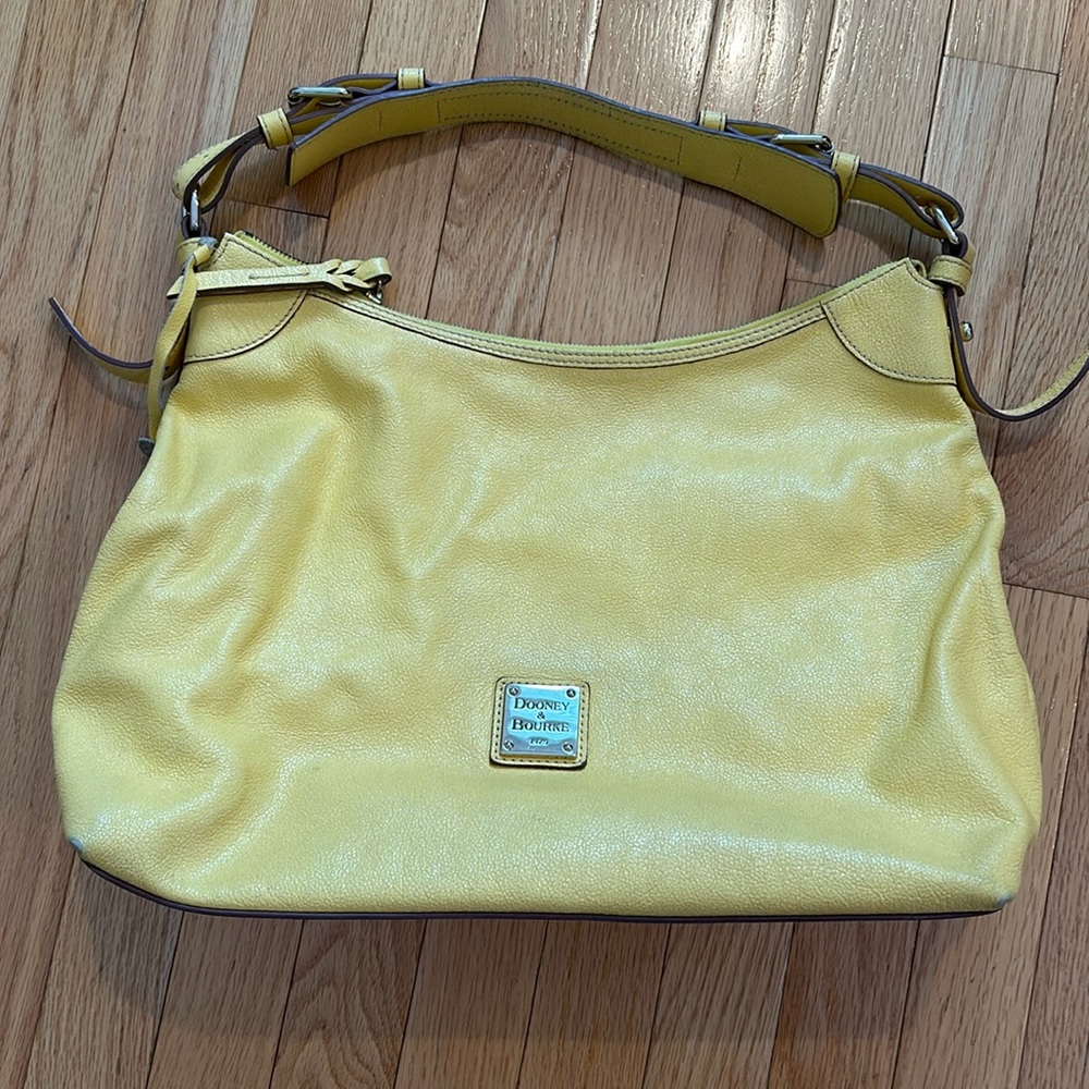 Dooney and Bourke canary yellow purse